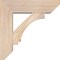 Ekena Millwork Imperial Slat Smooth Bracket w/ Offset Brace, Douglas Fir, 7 1/2"W x 26"D x 26"H BKT0806X26X26IMP06SDF - alternate 3